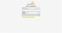 Desktop Screenshot of mysql.sadecehosting.com